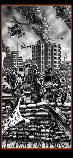 Iphone Xs Max World War Z Fundal — iPhone 16 Pro Fundal