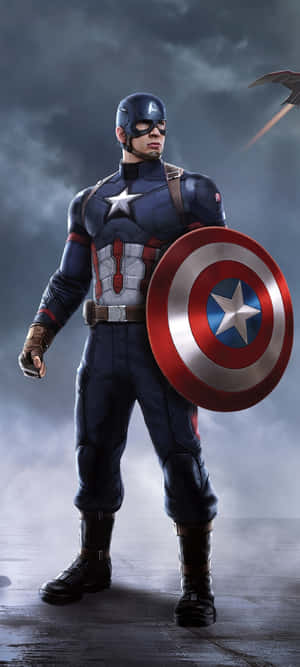 Fundal Captain America — Galaxy M36 Fundal