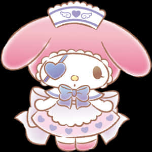 #mymelody #drăguț #colorat #explozie de culoare #pictat manual - Autocolante My Melody de Halloween, descărcare HD PNG