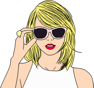 Transparent Court Case Clipart - Taylor Swift Clipart Transparent, HD Png Download