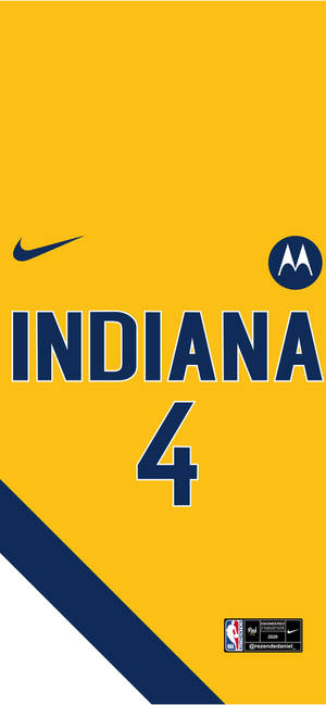 Imagine de fundal cu jerseu vectorial Indiana Pacers — ROG Phone 9 Fundal