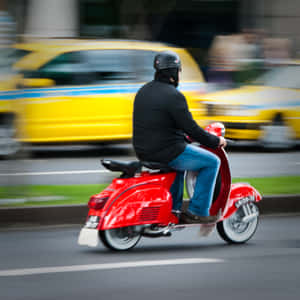 Imagini cu scooter — iPad (A16) Fundal