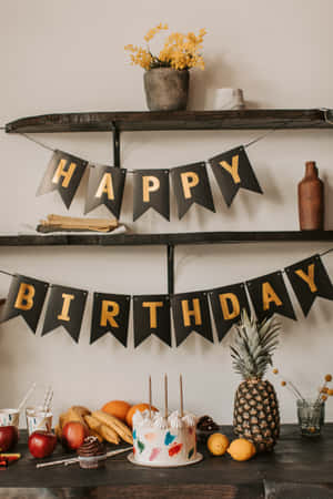 Happy Birthday pictures — Vivo Pad Fundal