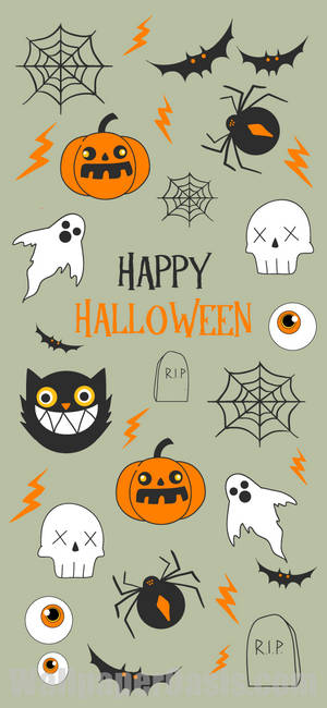 Happy Halloween — Galaxy A07s Fundal