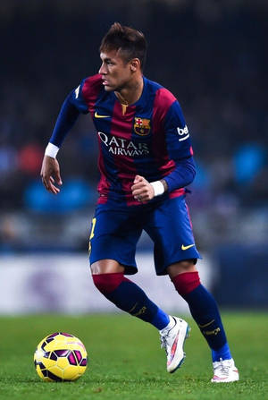 Wallpaper Neymar FC Barcelona.