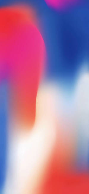 Copertă wallpaper iPhone 11 cu culori neclare.