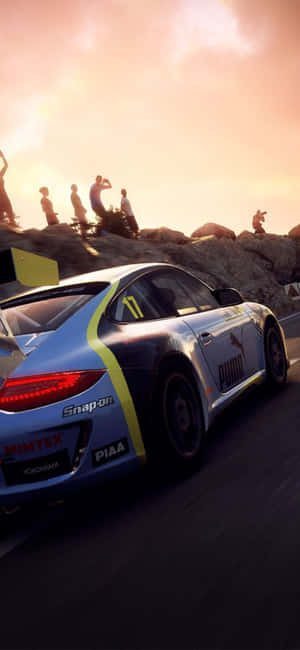 Fond iPhone Xs Dirt Rally — Honor 600 Fundal