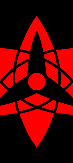 Sharingan Minimalist — Moto E14 Fundal