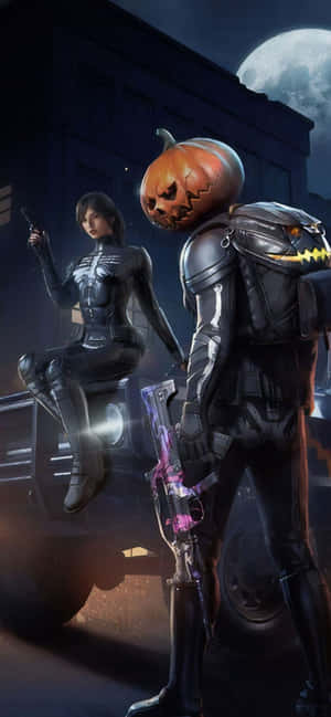 Imagine  Trick or Treat cu un Iphone de Halloween — Halloween iPhone Fundal