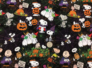 Imagini Charlie Brown de Halloween — Drăguț estetic Halloween Fundal