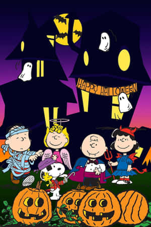Imagini cu Charlie Brown de Halloween — Charlie brown halloween Fundal