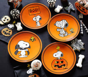 Imagini cu Charlie Brown de Halloween — Charlie Brown Halloween Fundal