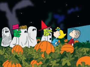 Imagini cu Charlie Brown de Halloween — Charlie Brown Halloween Fundal