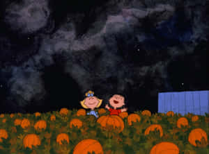 Imagini cu Charlie Brown de Halloween — Charlie Brown Halloween Fundal
