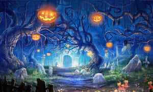 Imagini înfricoșătoare de Halloween — Halloween înfricoșător Fundal
