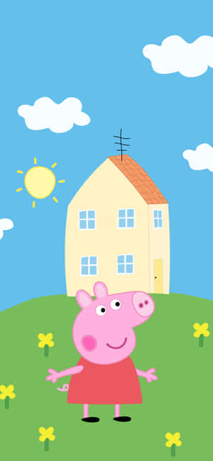 Imagini Peppa Pig — iPhone 17 Pro Max Fundal