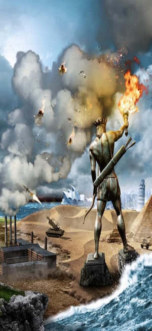 Fundal Iphone X Civilization V — POCO X8 Fundal