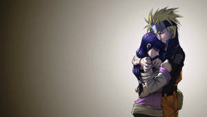 Îmbrățișare Anime Naruto și Hinata wallpaper — Îmbrățișare anime Fundal