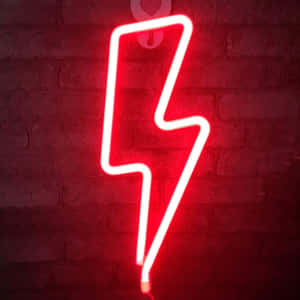 Estetică roșu neon — Neon roșu Fundal