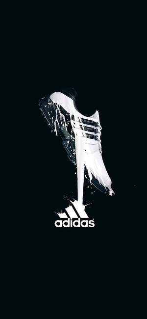 Fond de ecran pantof logo Adidas — iPhone 14 Pro Fundal