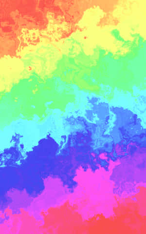 Rainbow Iphone — Pixel Tablet Fundal