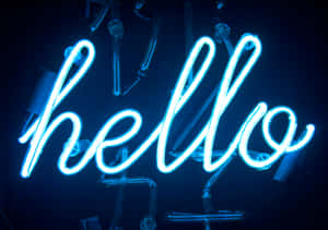 Imagini cu estetica albastru neon — Albastru neon estetic Fundal