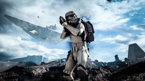 Fond de ecran Stormtrooper al Armatei Imperiale Star Wars