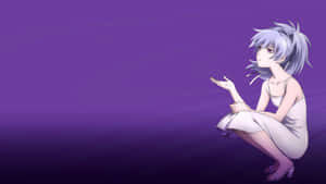 Fundal anime violet