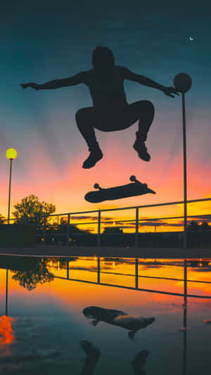 Imagini cu estetica Skater Boy — Estetică skater boy Fundal