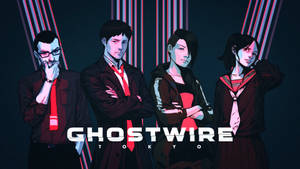 Ghostwire Tokyo Human Enemies Wallpaper — Ghostwire Tokyo Fundal