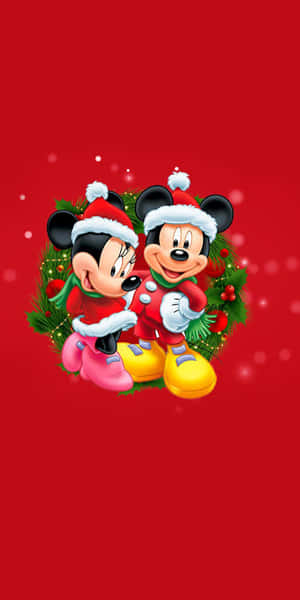 Disney Christmas Ipad — 18:9 Fundal