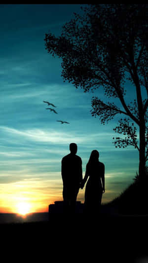 Fundal de dragoste romantică — Iubire romantică Fundal