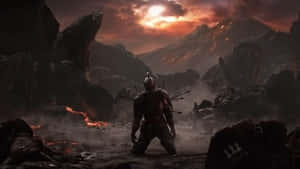 „Îndrăznește întunericul necunoscutului cu Dark Souls” — Dark Souls Fundal