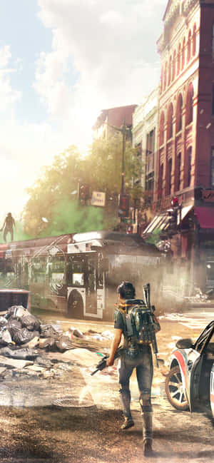 Iphone Xs Max The Division Background — Honor 400 Fundal