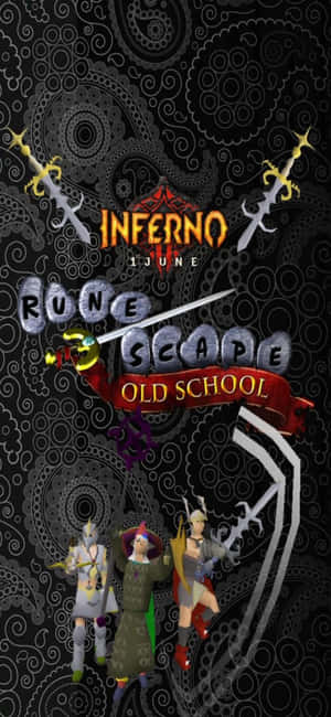 Fundal Iphone X Runescape Oldschool — Realme C100x Fundal
