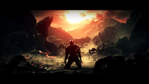 Înfruntă-ți destinul și supraviețuiește pericolelor din Dark Souls — Dark Souls Fundal
