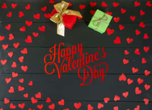 Valentine's Day drăguț cu inimi