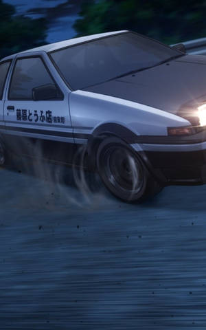 Fond de ecran Initial D – Mișcare de Derapaj — Galaxy Tab S10 Ultra Fundal