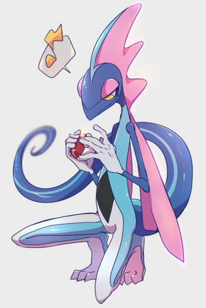 Inteleon, Pokémon agent secret, cu una Poké Ball — Xiaomi Pad Fundal