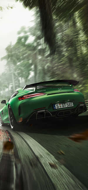 Iphone X Amg Gt-r Fundal — Honor Play Fundal