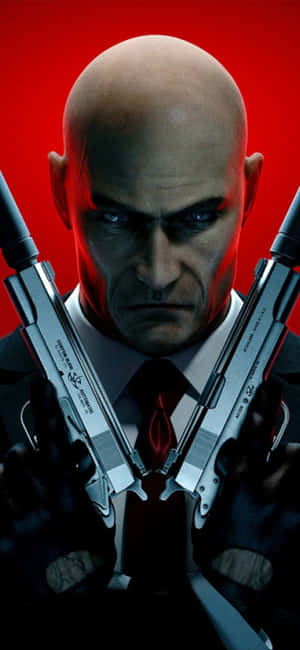 Fond iPhone X Hitman Absolution — Cald Fundal