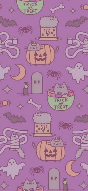 Intră în spiritul Halloween-ului cu acest wallpaper iPhone amuzant! — Halloween iPhone Fundal