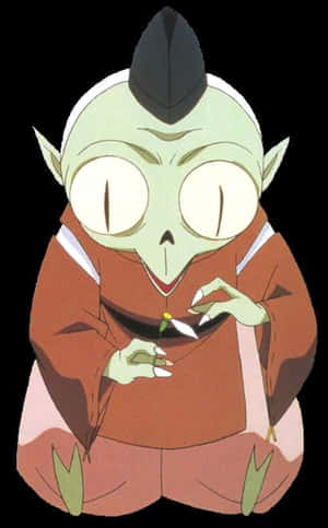 Inuyasha Jaken - The Loyal Servant in Action — Galaxy Z Fold 8 Fundal