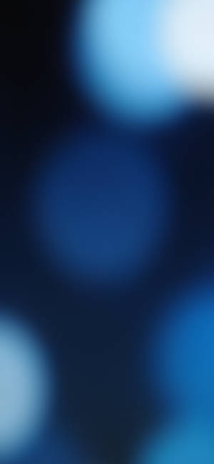 Wallpaper IOS 13 Luminile Orb Albastre. — iPhone 17 Fundal