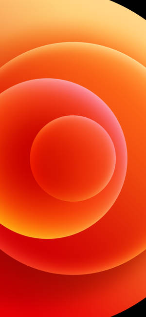 iPhone 12 Pro Orbe Portocalii — iPhone 14 Pro Max Fundal