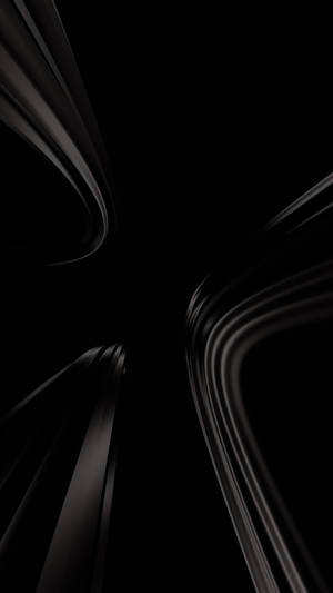 Wallpaper iPhone 13 linii curbe negre — iPhone 13 Fundal