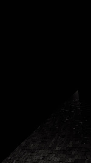 Wallpaper iPhone 13 piramidă neagră — iPhone 13 Fundal