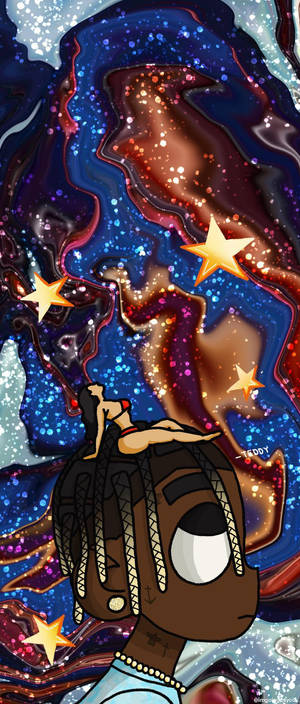 Astroworld Iphone — Galaxy Z Flip Fundal