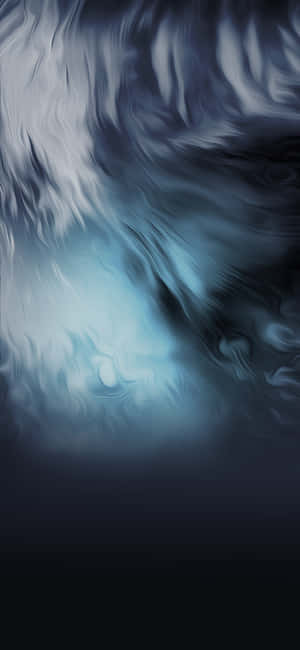 iPhone X Abstract Fum Alb Fluid — Oppo Find X Fundal