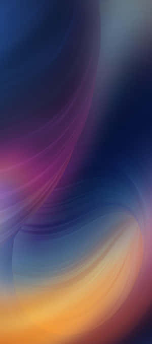 iPhone X Abstract Albastru și Galben — Moto E14 Fundal